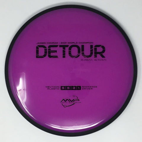 MVP Disc Sports Detour (Neutron - James Conrad) Midrange
