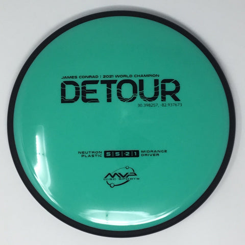 MVP Disc Sports Detour (Neutron - James Conrad) Midrange