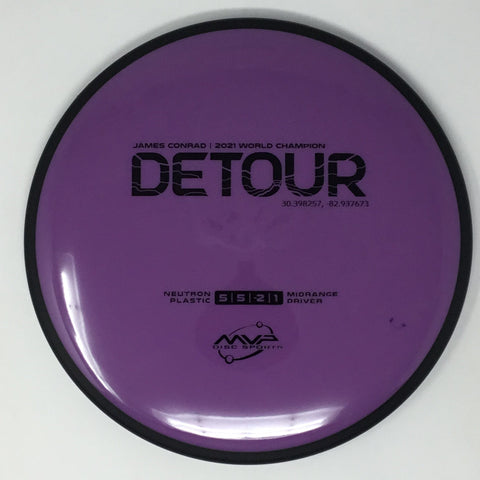 MVP Disc Sports Detour (Neutron - James Conrad) Midrange