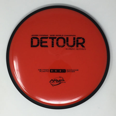 MVP Disc Sports Detour (Neutron - James Conrad) Midrange