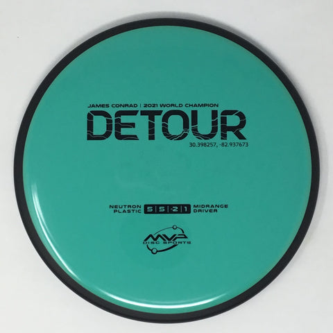 MVP Disc Sports Detour (Neutron - James Conrad) Midrange