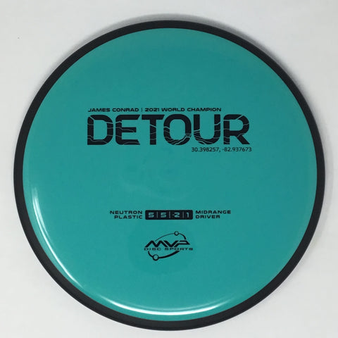 MVP Disc Sports Detour (Neutron - James Conrad) Midrange