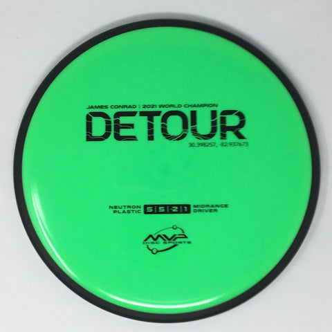 MVP Disc Sports Detour (Neutron - James Conrad) Midrange