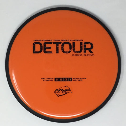 MVP Disc Sports Detour (Neutron - James Conrad) Midrange
