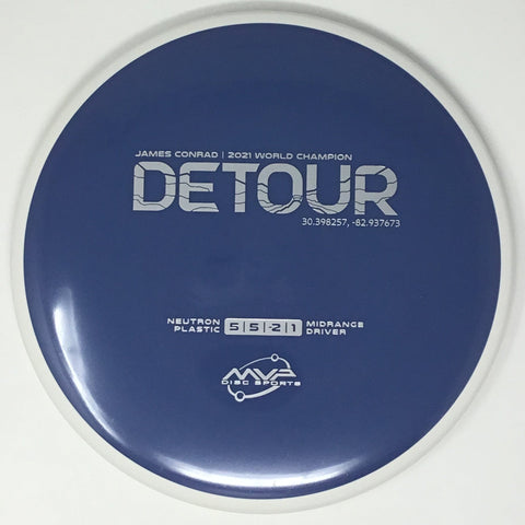 MVP Disc Sports Detour (Neutron - James Conrad Project Lab Coat) Midrange