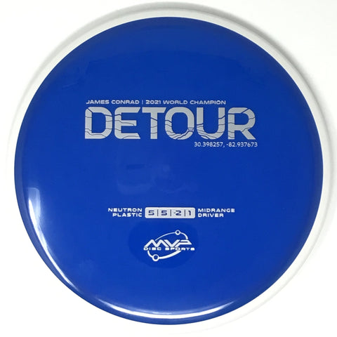MVP Disc Sports Detour (Neutron - James Conrad Project Lab Coat) Midrange