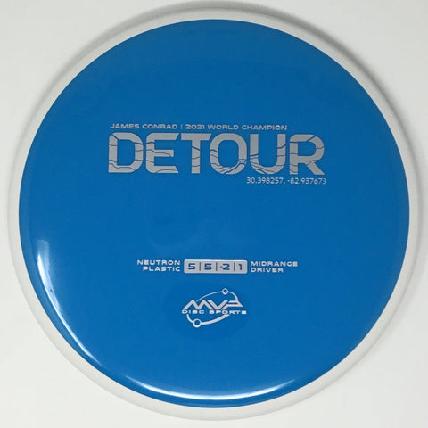 MVP Disc Sports Detour (Neutron - James Conrad Project Lab Coat) Midrange