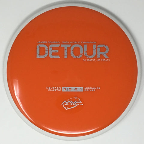 MVP Disc Sports Detour (Neutron - James Conrad Project Lab Coat) Midrange