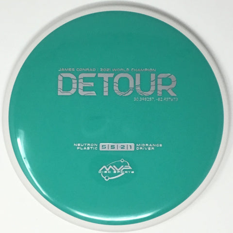 MVP Disc Sports Detour (Neutron - James Conrad Project Lab Coat) Midrange