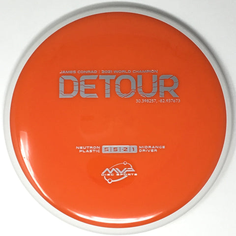MVP Disc Sports Detour (Neutron - James Conrad Project Lab Coat) Midrange
