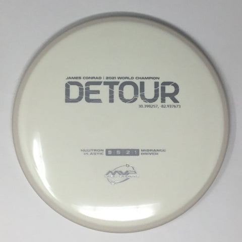 MVP Disc Sports Detour (Neutron - James Conrad Project Lab Coat) Midrange
