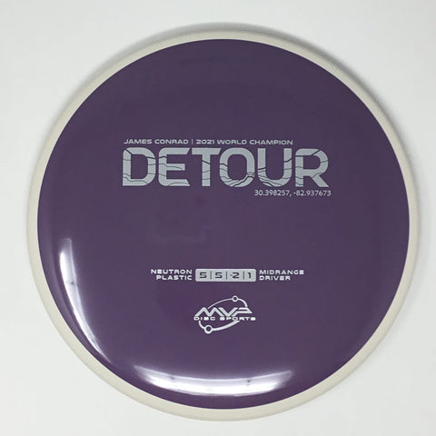 MVP Disc Sports Detour (Neutron - James Conrad Project Lab Coat) Midrange