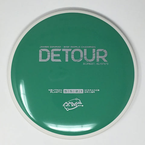 MVP Disc Sports Detour (Neutron - James Conrad Project Lab Coat) Midrange