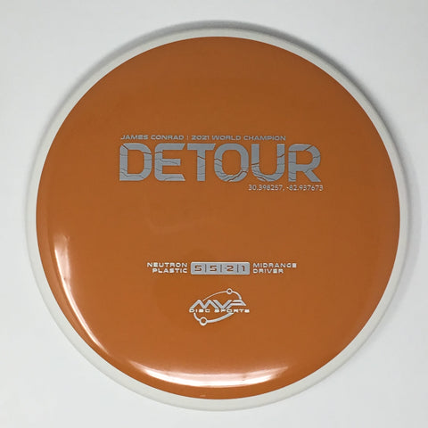 MVP Disc Sports Detour (Neutron - James Conrad Project Lab Coat) Midrange