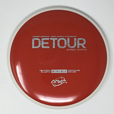 MVP Disc Sports Detour (Neutron - James Conrad Project Lab Coat) Midrange