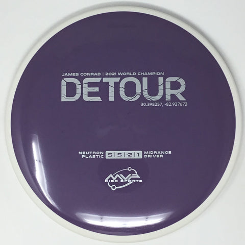 MVP Disc Sports Detour (Neutron - James Conrad Project Lab Coat) Midrange