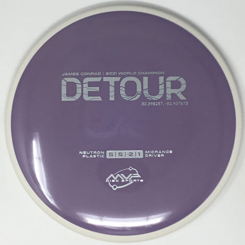 MVP Disc Sports Detour (Neutron - James Conrad Project Lab Coat) Midrange