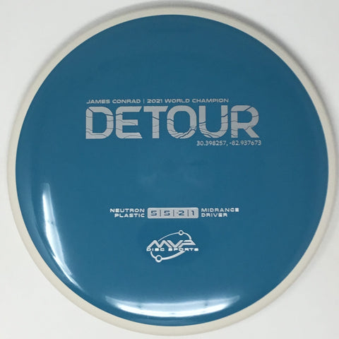 MVP Disc Sports Detour (Neutron - James Conrad Project Lab Coat) Midrange