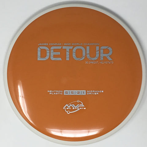 MVP Disc Sports Detour (Neutron - James Conrad Project Lab Coat) Midrange