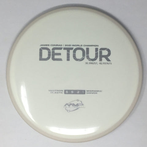 MVP Disc Sports Detour (Neutron - James Conrad Project Lab Coat) Midrange