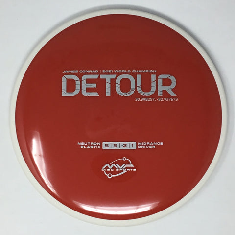 MVP Disc Sports Detour (Neutron - James Conrad Project Lab Coat) Midrange