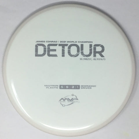 MVP Disc Sports Detour (Neutron - James Conrad Project Lab Coat) Midrange