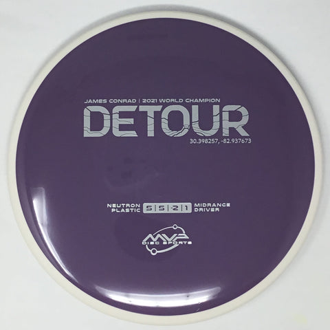 MVP Disc Sports Detour (Neutron - James Conrad Project Lab Coat) Midrange