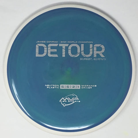 MVP Disc Sports Detour (Neutron - James Conrad Project Lab Coat) Midrange