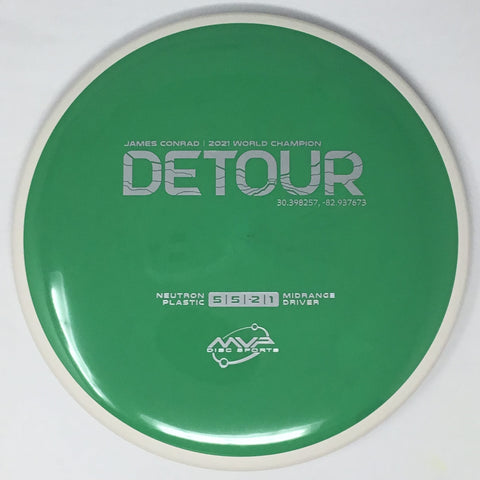 MVP Disc Sports Detour (Neutron - James Conrad Project Lab Coat) Midrange