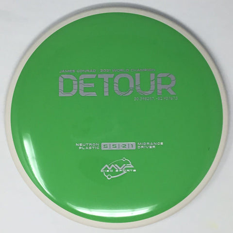 MVP Disc Sports Detour (Neutron - James Conrad Project Lab Coat) Midrange