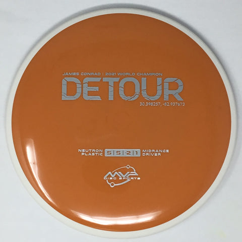 MVP Disc Sports Detour (Neutron - James Conrad Project Lab Coat) Midrange