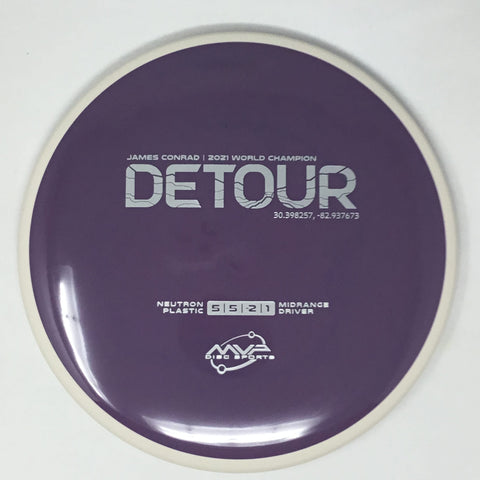 MVP Disc Sports Detour (Neutron - James Conrad Project Lab Coat) Midrange