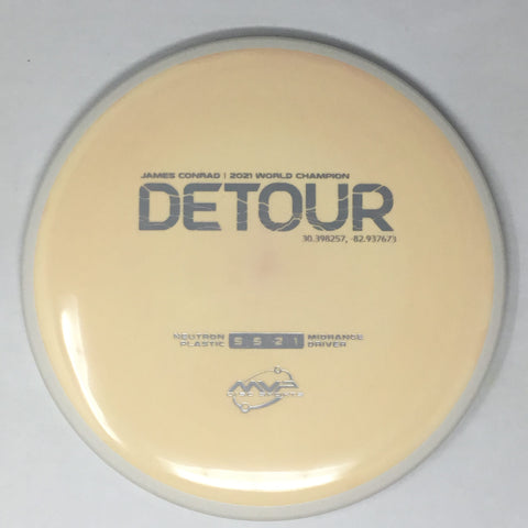 MVP Disc Sports Detour (Neutron - James Conrad Project Lab Coat) Midrange