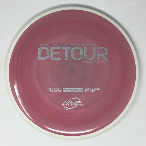 MVP Disc Sports Detour (Neutron - James Conrad Project Lab Coat) Midrange