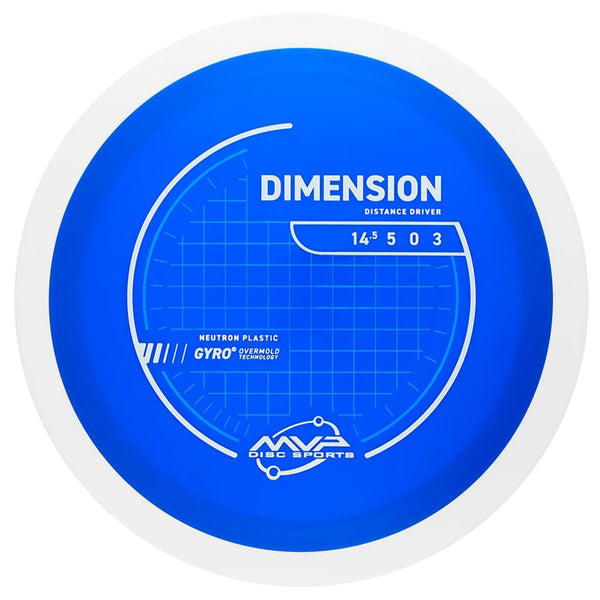 MVP Disc Sports Dimension (Neutron - Project Lab Coat) Distance Driver