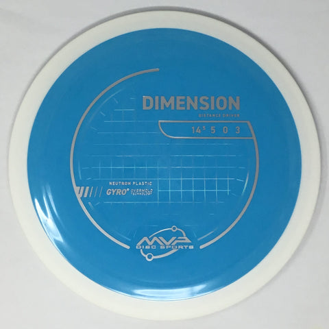 MVP Disc Sports Dimension (Neutron - Project Lab Coat) Distance Driver