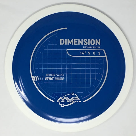 MVP Disc Sports Dimension (Neutron - Project Lab Coat) Distance Driver