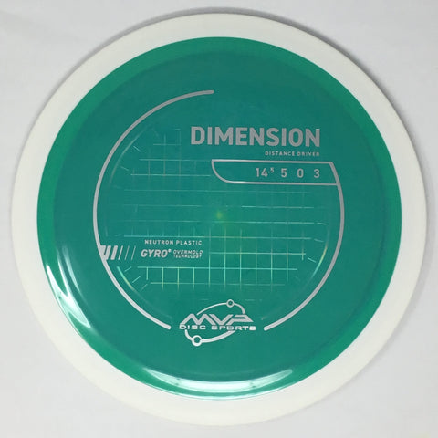 MVP Disc Sports Dimension (Neutron - Project Lab Coat) Distance Driver