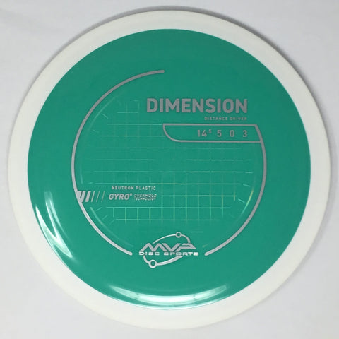 MVP Disc Sports Dimension (Neutron - Project Lab Coat) Distance Driver