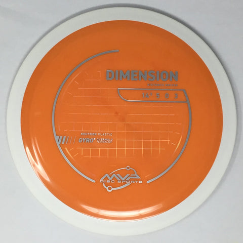 MVP Disc Sports Dimension (Neutron - Project Lab Coat) Distance Driver