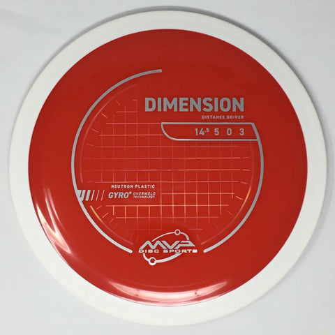 MVP Disc Sports Dimension (Neutron - Project Lab Coat) Distance Driver