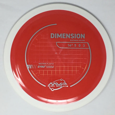 MVP Disc Sports Dimension (Neutron - Project Lab Coat) Distance Driver