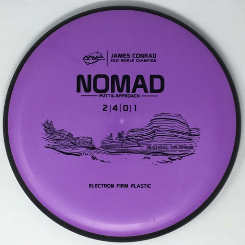 MVP Disc Sports Nomad (Electron Firm, James Conrad 2021 World Champion) Putt & Approach