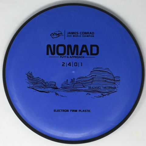 MVP Disc Sports Nomad (Electron Firm, James Conrad 2021 World Champion) Putt & Approach