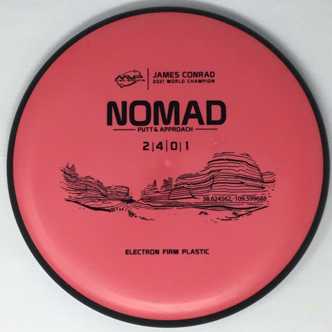 MVP Disc Sports Nomad (Electron Firm, James Conrad 2021 World Champion) Putt & Approach