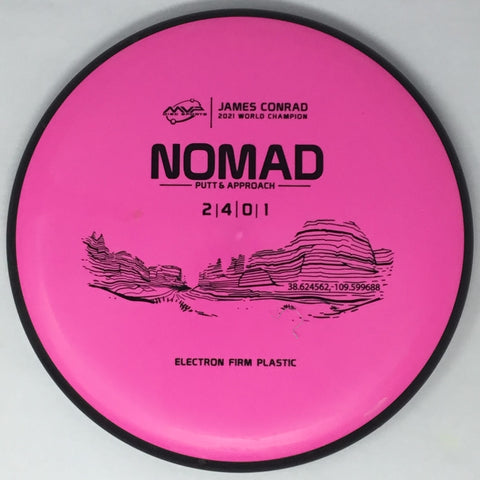 MVP Disc Sports Nomad (Electron Firm, James Conrad 2021 World Champion) Putt & Approach