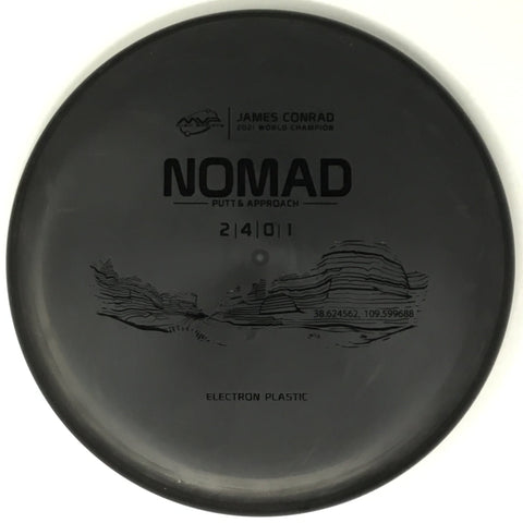 MVP Disc Sports Nomad (Electron, James Conrad 2021 World Champion) Putt & Approach
