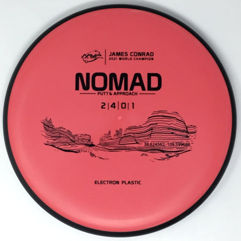 MVP Disc Sports Nomad (Electron, James Conrad 2021 World Champion) Putt & Approach