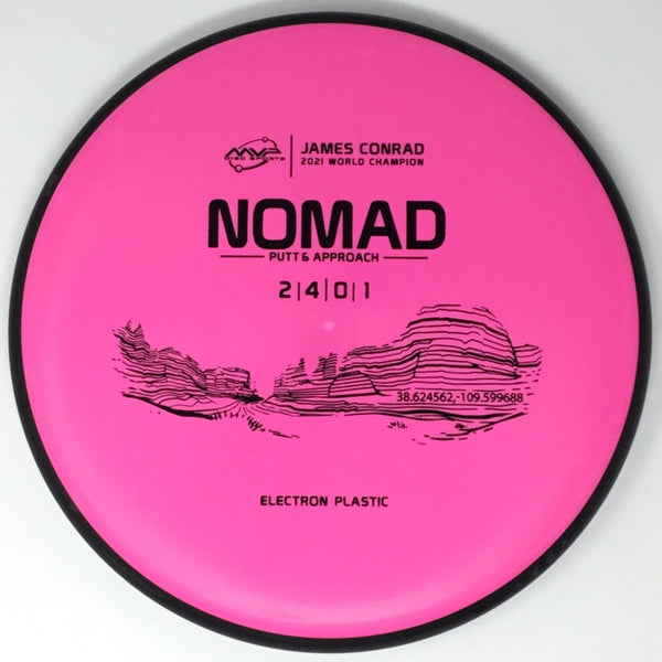 MVP Disc Sports Nomad (Electron, James Conrad 2021 World Champion) Putt & Approach
