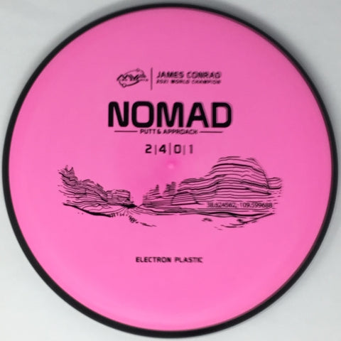 MVP Disc Sports Nomad (Electron, James Conrad 2021 World Champion) Putt & Approach